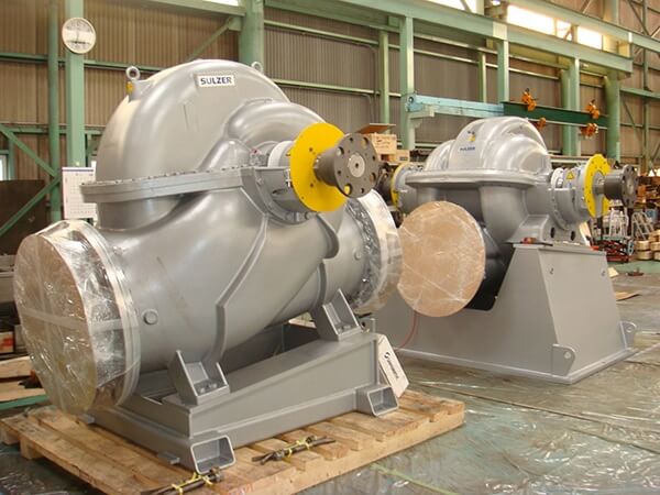 Main Maintenance and Service Details:Assembly of large pumps