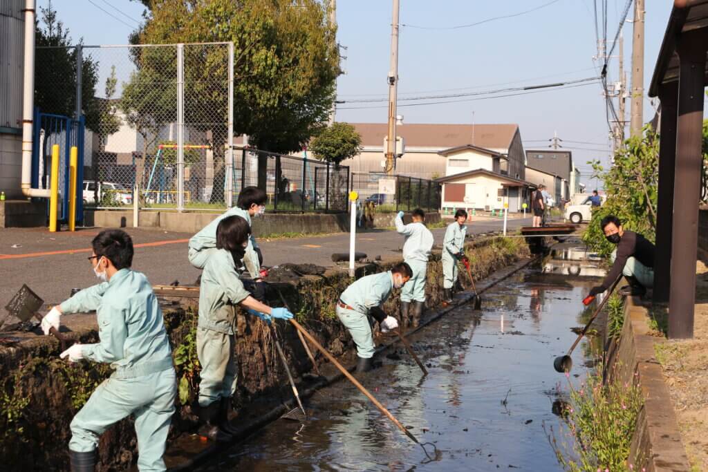 川掃除