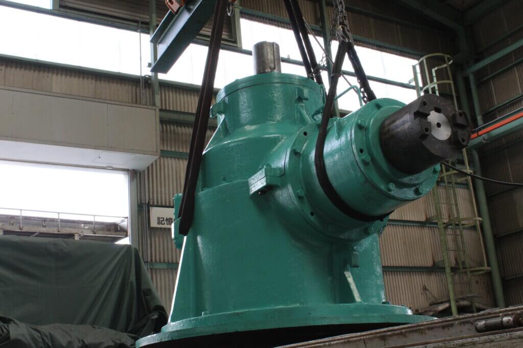 整備が完了した減速機
