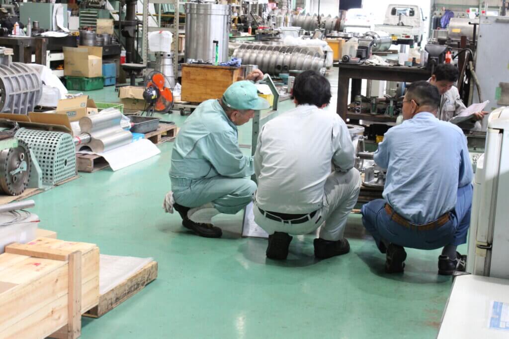 ロータリーバルブについて教えられる
